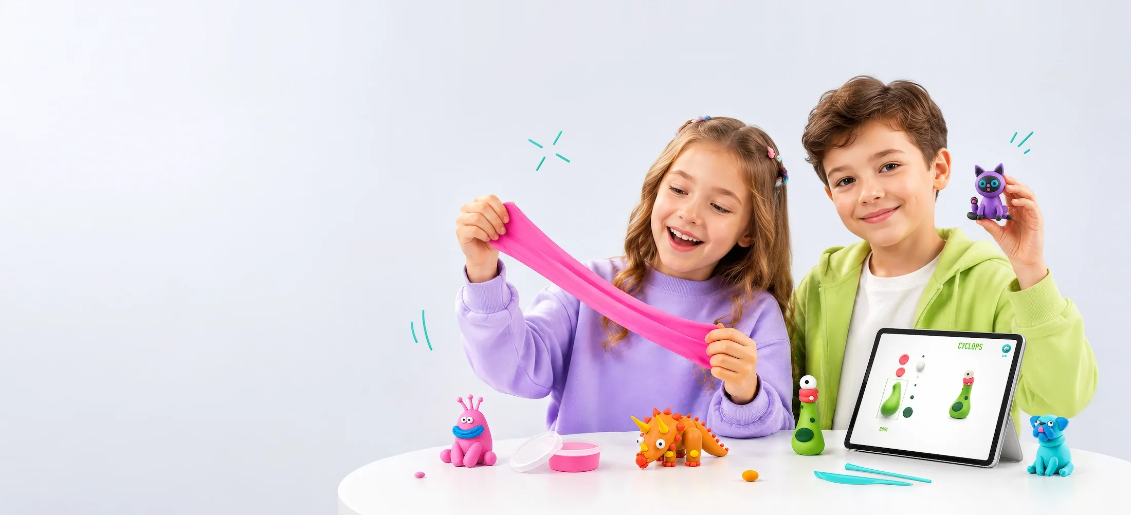 SCULPT YOUR OWN WORLD WITH HEY CLAY