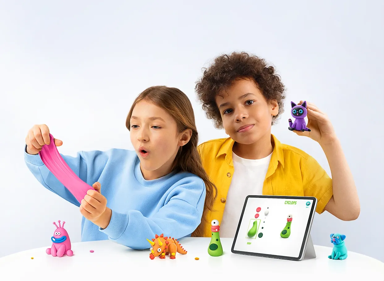 SCULPT YOUR OWN WORLD WITH HEY CLAY