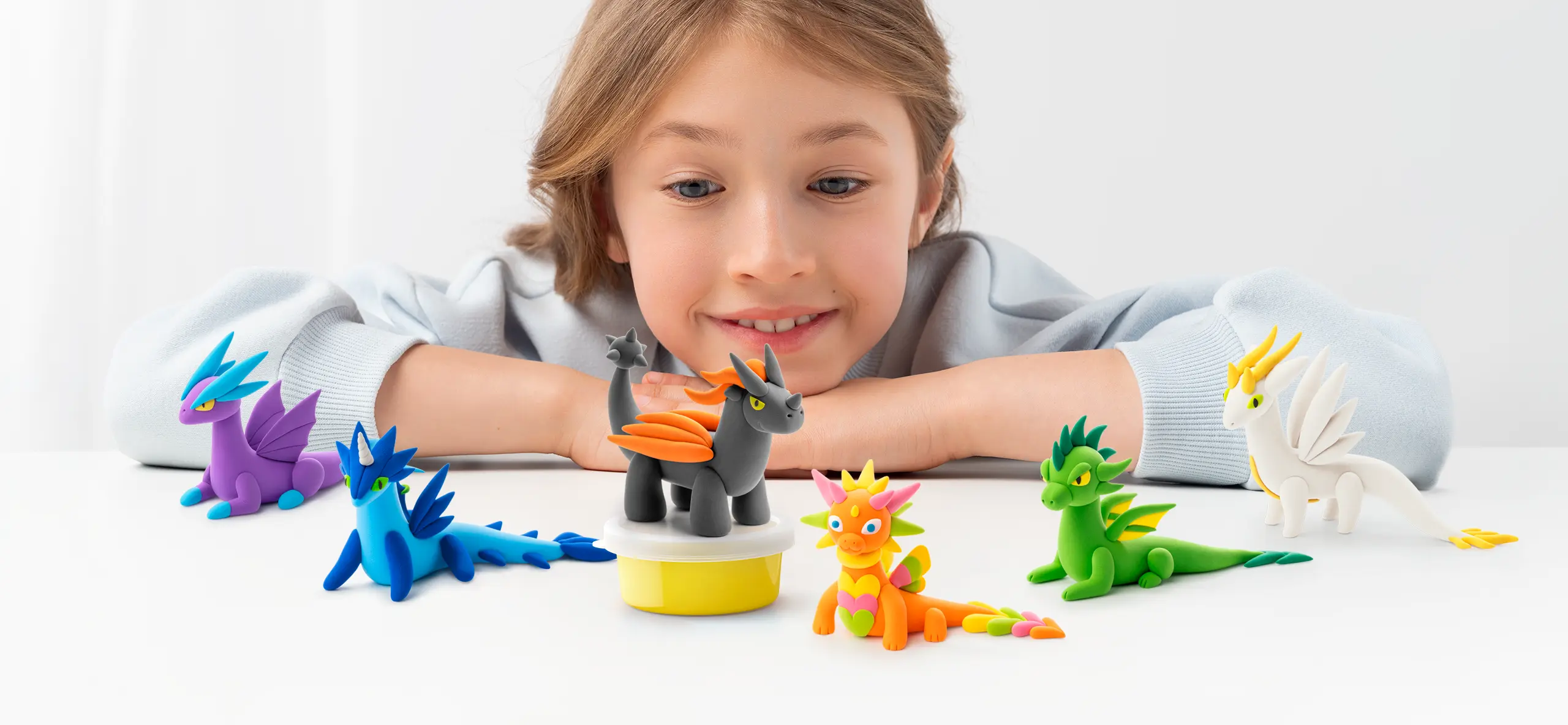Bring your fantasies to life with air-dry clay