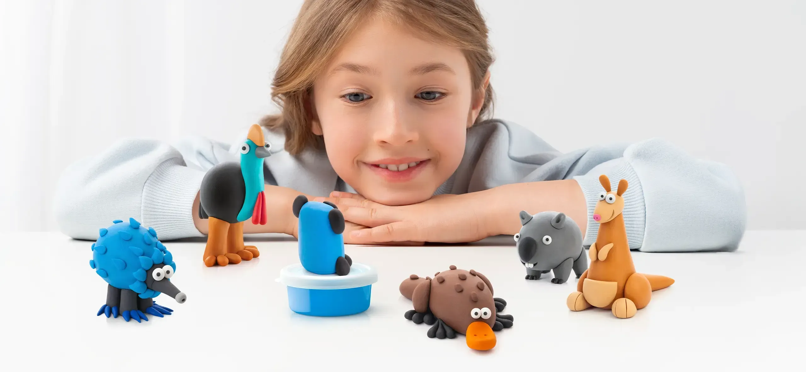Dai vita alle tue fantasie con la pasta modellabile