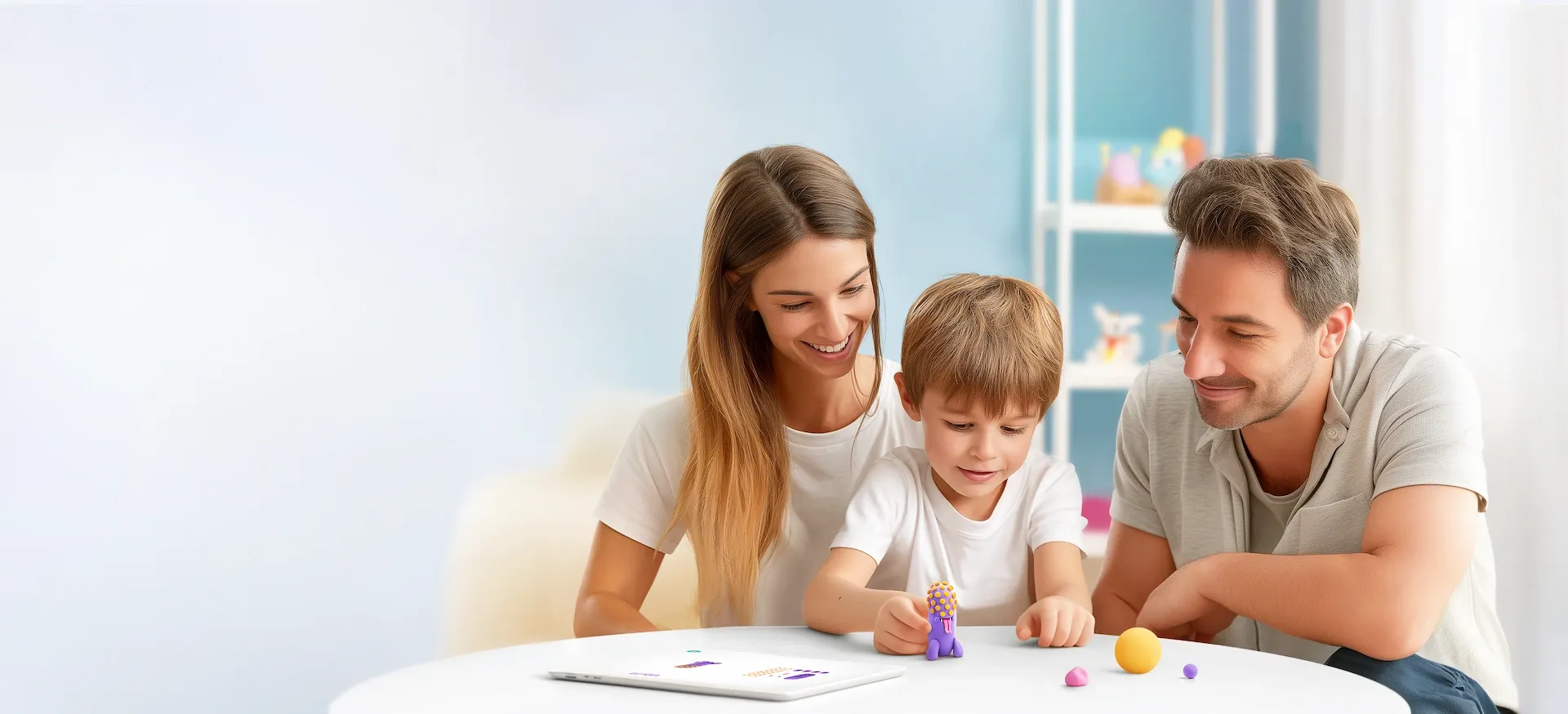 LET'S SCULPT & PLAY WITH AIR-DRY CLAY