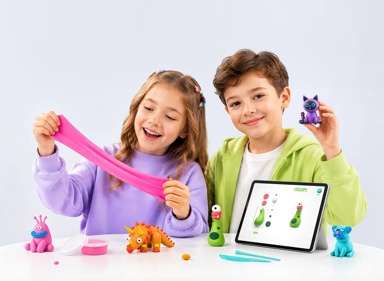 SCULPT YOUR OWN WORLD WITH HEY CLAY